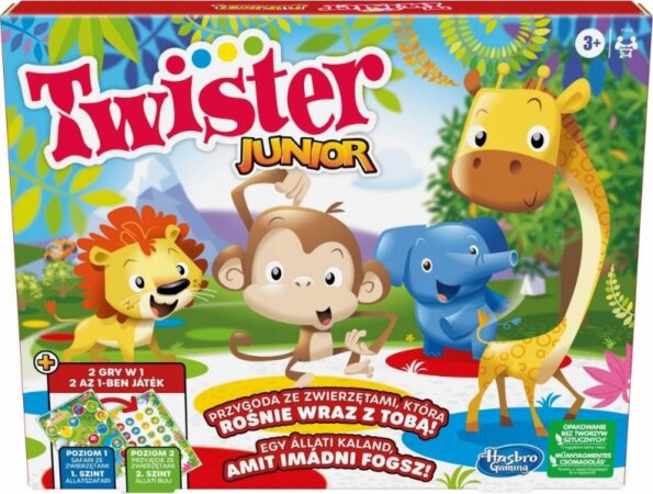 Twister Junior 2 az 1-ben társasjáték