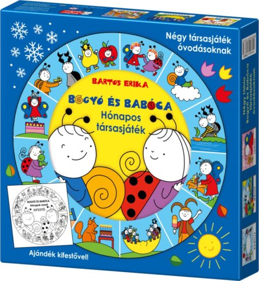 Bogyó és Babóca, Hónapos társasjáték