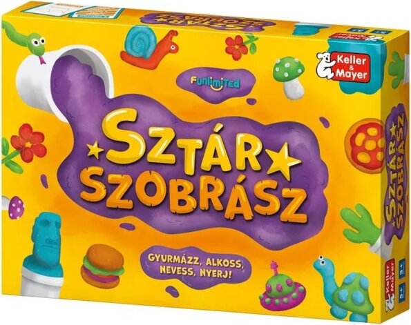 Sztárszobrász társasjáték Sztárszobrász társasjáték