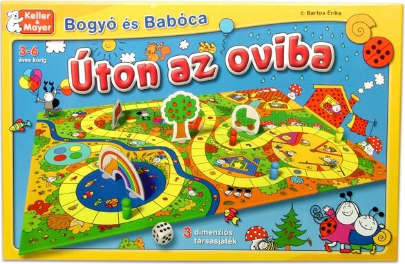 Bogyó és Babóca, Úton az oviba társasjáték
