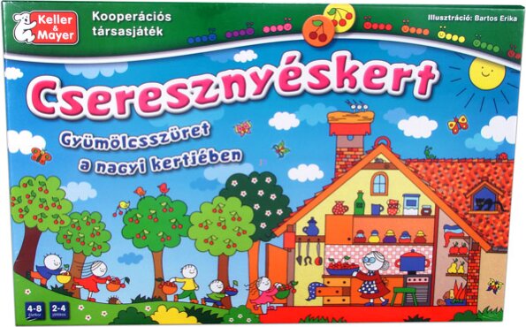 Bogyó és Babóca, Cseresznyéskert társasjáték Bogyó és Babóca, Cseresznyéskert társasjáték