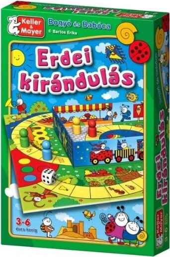 Bogyó és Babóca, Erdei kirándulás társasjáték Bogyó és Babóca, Erdei kirándulás társasjáték