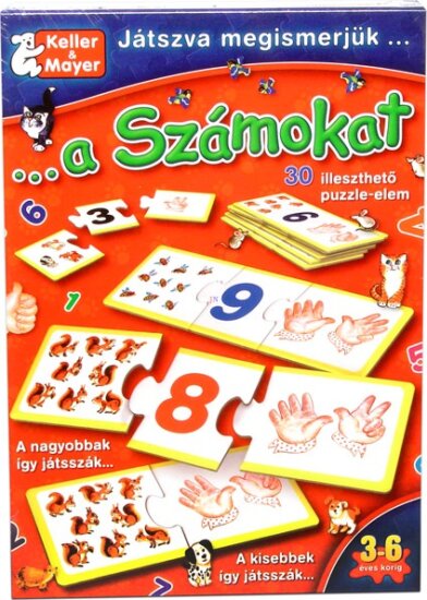 Játszva megismerjük a számokat