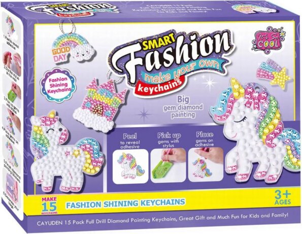 Kulcstartó készítő szett, Unikornis Kulcstartó készítő szett, Unikornis