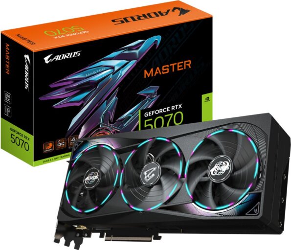 Gigabyte RTX 5070 AORUS MASTER 12G