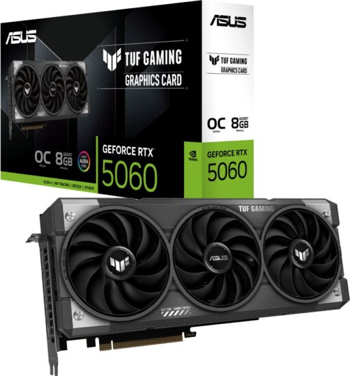 Asus TUF Gaming GeForce RTX 5060 8GB GDDR7 OC Edition