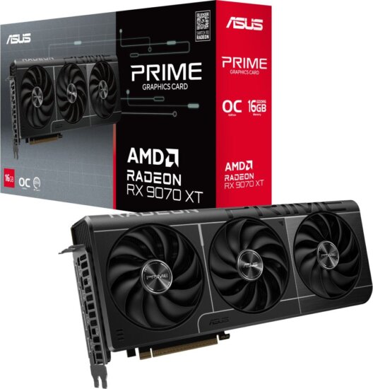 Asus Prime Radeon RX 9070 XT White OC Edition 16GB GDDR6