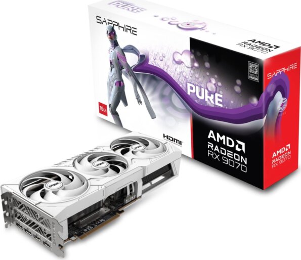 Sapphire Radeon RX 9070 16GB DDR6 Pure Gaming OC