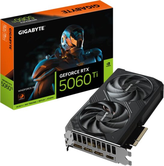 Gigabyte RTX 5060 Ti WINDFORCE 8G