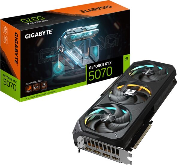 Gigabyte RTX 5070 GAMING OC 12G