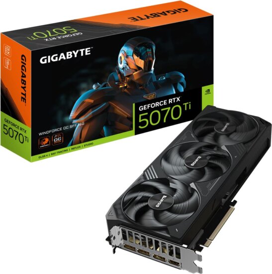 Gigabyte RTX 5070 Ti WINDFORCE OC SFF 16G