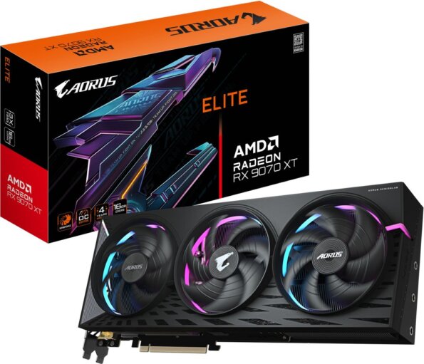 Gigabyte RX 9070 XT AORUS ELITE 16G