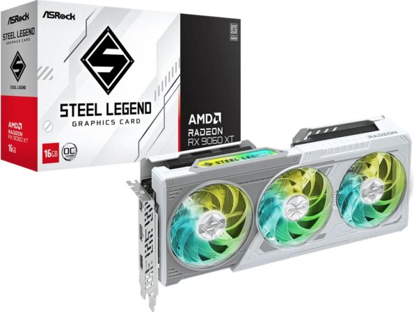 ASRock RX 9060 XT Steel Legend 16GB OC