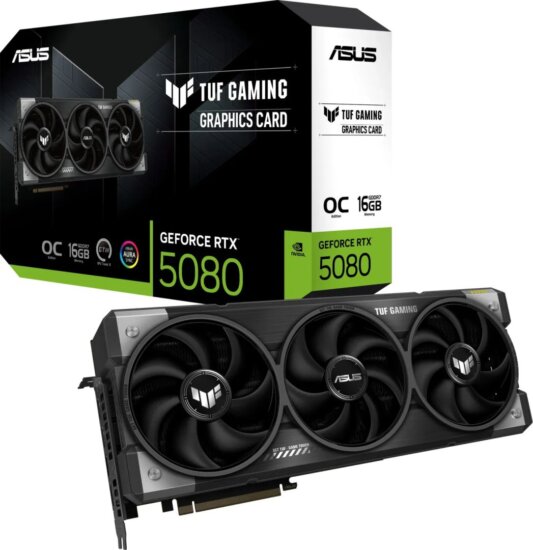 Asus TUF Gaming GeForce RTX 5080 16GB GDDR7 OC Edition