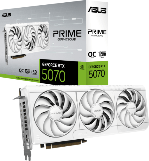 Asus Prime GeForce RTX 5070 White OC Edition 12GB GDDR7