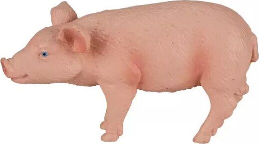 Malac, kézzel festett figura