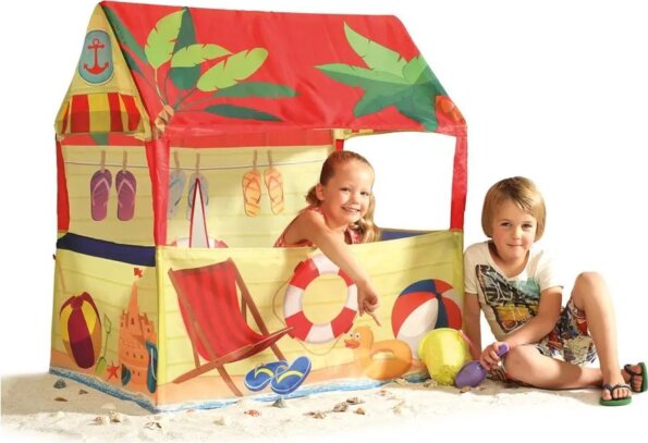 Micasa, Strand kunyhó játszósátor