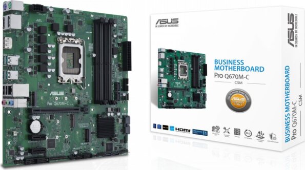 Asus PRO Q670M-C-CSM alaplap