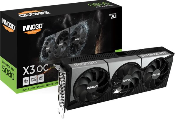 Inno3D GeForce RTX 5080 16GB GDDR7 X3 OC