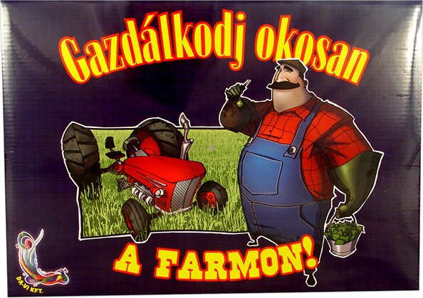 Gazdálkodj okosan a farmon társasjáték