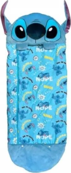 Lilo & Stitch, Stitch mintájú hálózsák, 50 x 130 cm