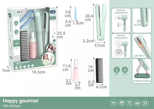 Hajvasaló játékszett világítással és hanghatással