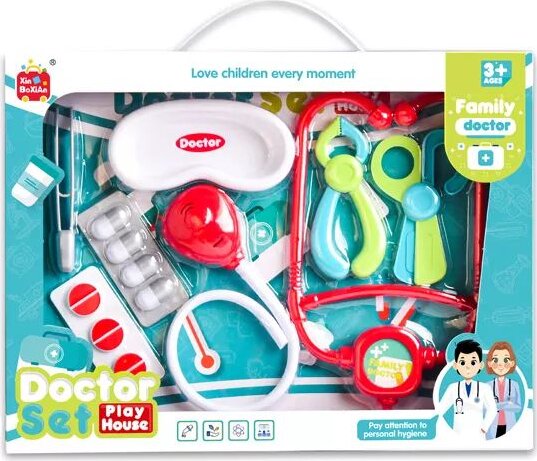 Orvosi szett dobozban, 7 db-os Orvosi szett dobozban, 7 db-os
