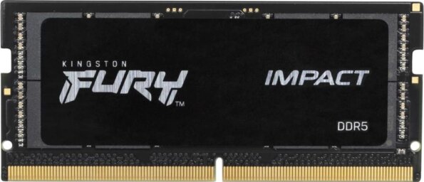 Kingston 8GB / 4800MHz Fury Impact Black (DDR5, Non-ECC, SODIMM)
