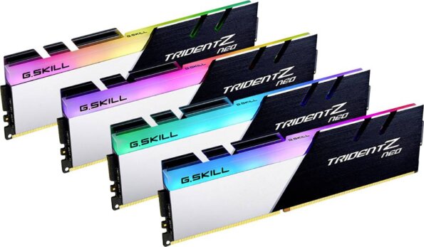 G.Skill 64GB / 3600MHz Trident Z Neo (DDR4, Kit 4x16GB, Non-ECC)