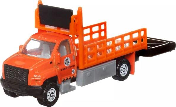 Matchbox, Working Rigs, GMC 3500 Attenuator Truck kisautó