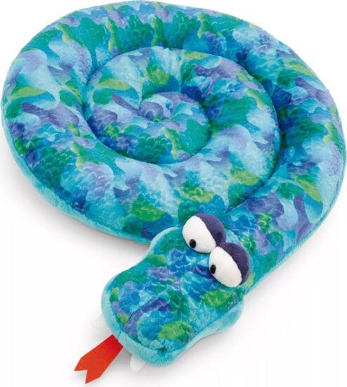 NICI GREEN, Kígyó párna, 30 cm, kerek