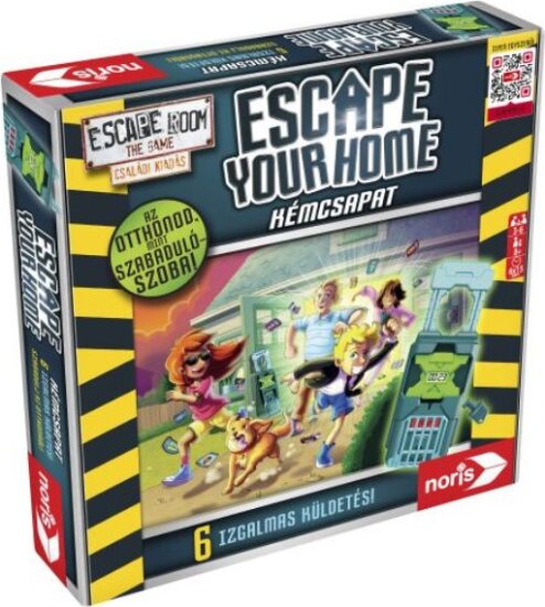 Escape Room, Your Home, Kémcsapat társasjáték Escape Room, Your Home, Kémcsapat társasjáték