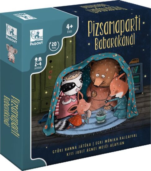 Pizsamaparti Babarókánál társasjáték Pizsamaparti Babarókánál társasjáték