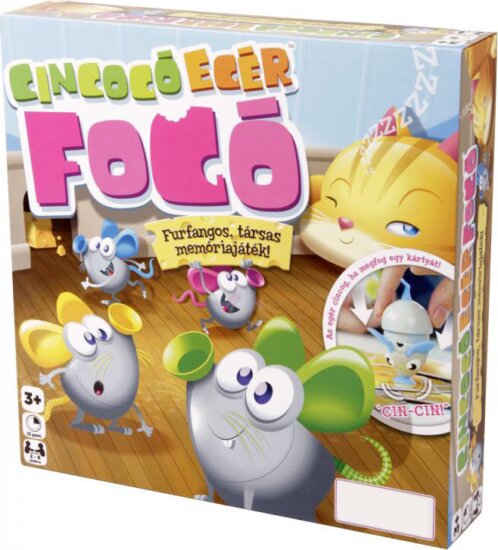 Cincogó egérfogó társasjáték Cincogó egérfogó társasjáték