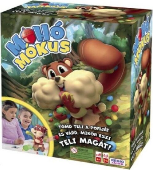 Mohó mókus társasjáték Mohó mókus társasjáték