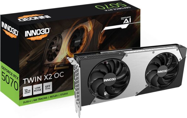 Inno3D GeForce RTX 5070 12GB GDDR7 Twin X2 OC