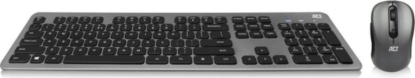ACT AC5710 billentyűzet + egér szett (angol US, vezeték nélküli, fekete/szürke) ACT AC5710 billentyűzet + egér szett (angol US, vezeték nélküli, fekete/szürke)