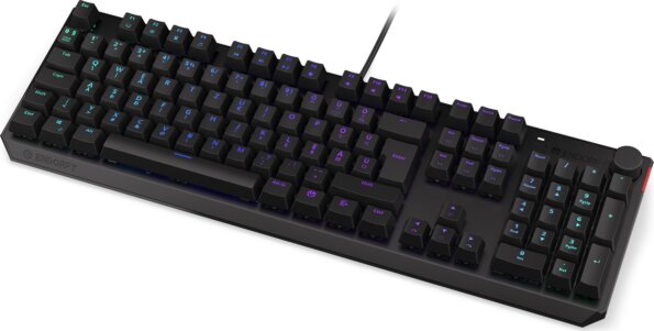 Endorfy Thock (magyar, Kailh Red Switch, RGB, gamer, mechanikus, fekete)