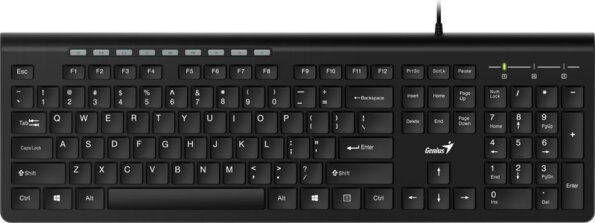 Genius SlimStar 230 II (magyar, fekete)