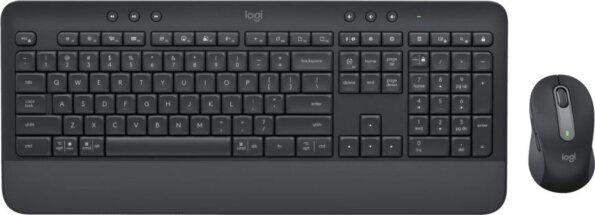 Logitech Signature MK650 billentyűzet + egér szett (német, vezeték nélküli, grafit)