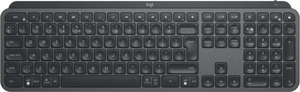 Logitech MX Keys (amerikai - US, wireless, Graphite)