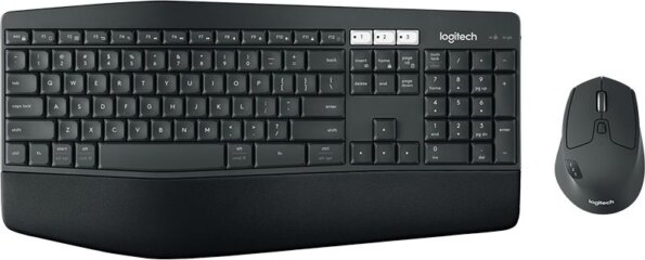 Logitech MK850 Performance billentyűzet + egér szett (német, vezeték nélküli, fekete)