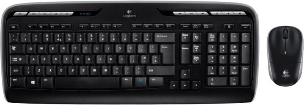Logitech MK330 billentyűzet + egér szett (német, vezeték nélküli, optikai egér, fekete) Logitech MK330 billentyűzet + egér szett (német, vezeték nélküli, optikai egér, fekete)