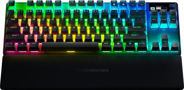 SteelSeries Apex Pro TKL (angol - UK, wireless, mechanikus, gamer, 2023, fekete)