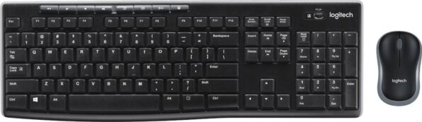 Logitech MK270 billentyűzet + egér szett (angol UK, vezeték nélküli, fekete) Logitech MK270 billentyűzet + egér szett (angol UK, vezeték nélküli, fekete)