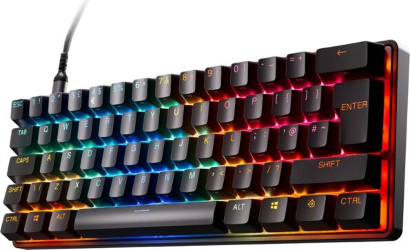 SteelSeries Apex Pro Mini (angol - UK, gen 3, gamer, fekete) SteelSeries Apex Pro Mini (angol - UK, gen 3, gamer, fekete)
