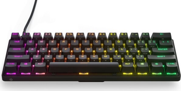 SteelSeries Apex Pro Mini (angol - UK, mechanikus, gamer, fekete)