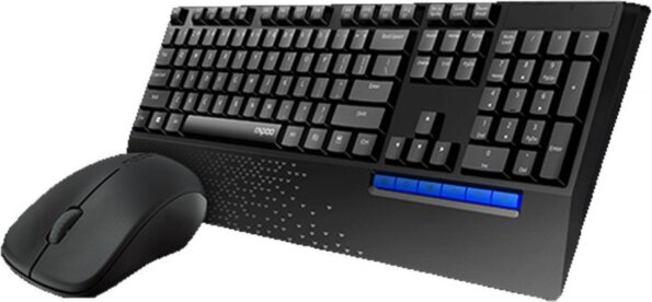 Rapoo X1960 billentyűzet + egér szett (magyar, vezeték nélküli, fekete) Rapoo X1960 billentyűzet + egér szett (magyar, vezeték nélküli, fekete)