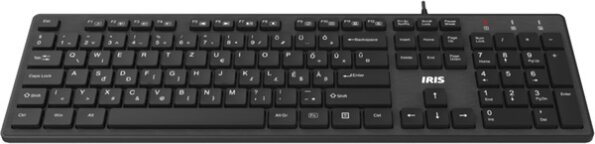 IRIS B-23 (magyar, USB, slim, fekete)