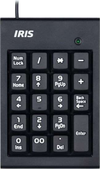 IRIS B-15 (numerikus, USB, fekete)